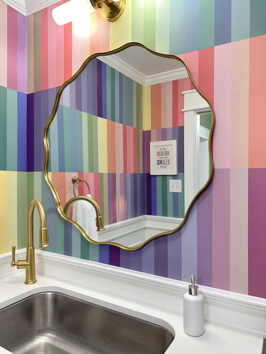 studio half bathroom - finished! (before and after) 16 studio half bathroom