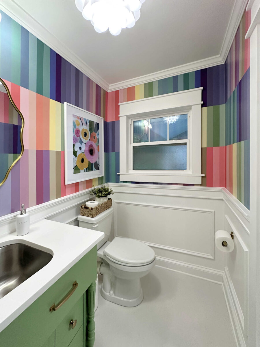 studio half bathroom - finished! (before and after) 20 studio half bathroom