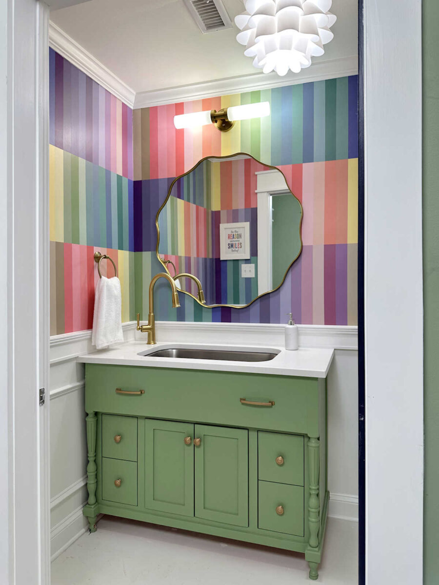 studio half bathroom - finished! (before and after) 22 studio half bathroom