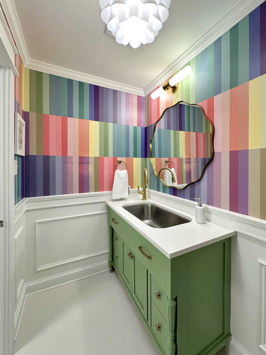 studio half bathroom - finished! (before and after) 21 studio half bathroom