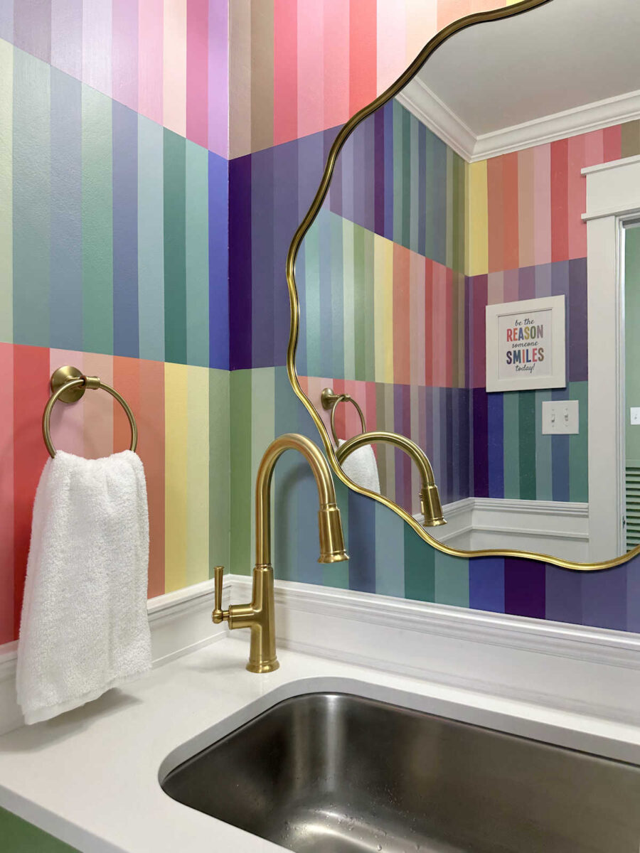 studio half bathroom - finished! (before and after) 24 studio half bathroom