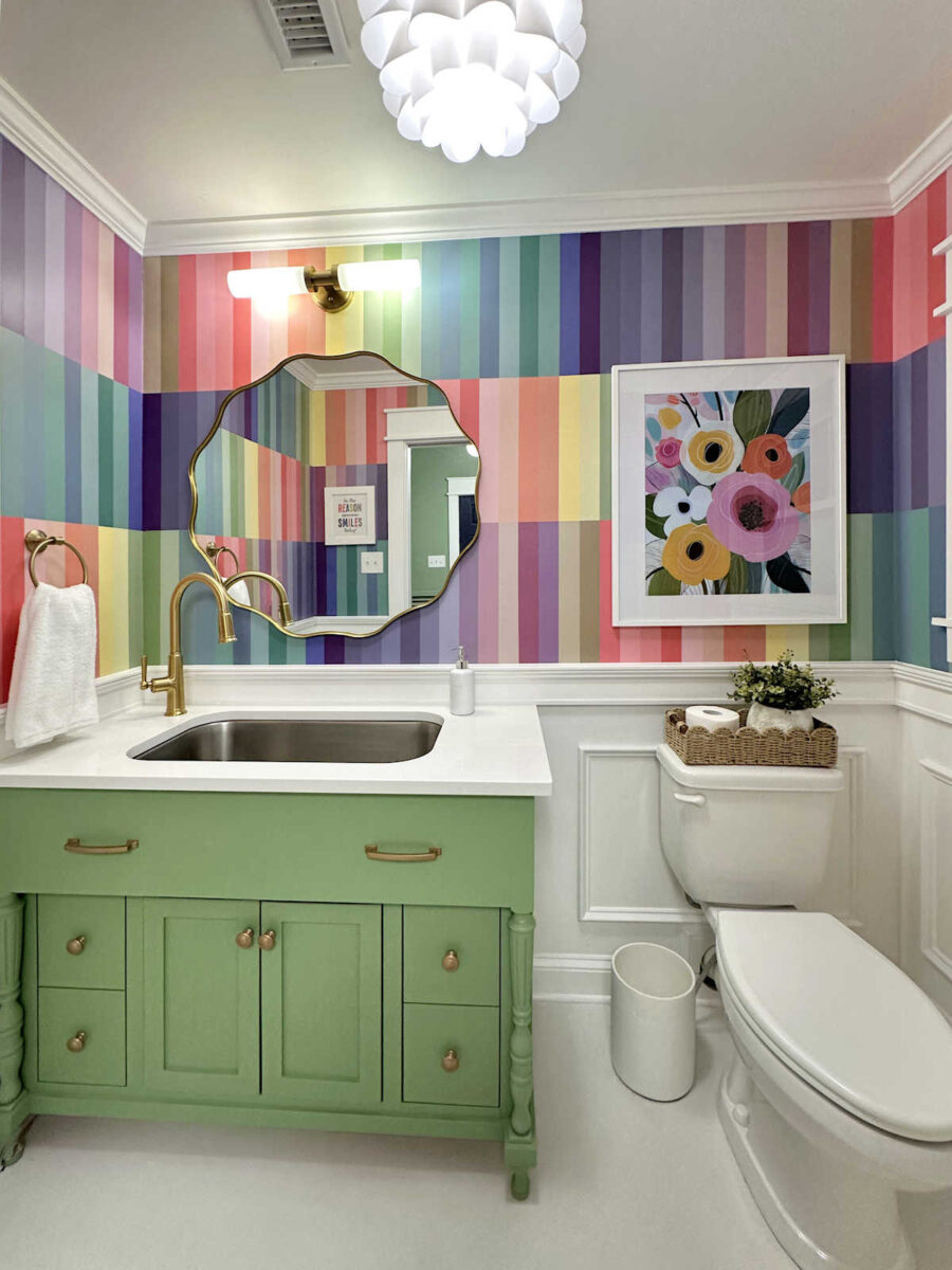 studio half bathroom - finished! (before and after) 29 studio half bathroom