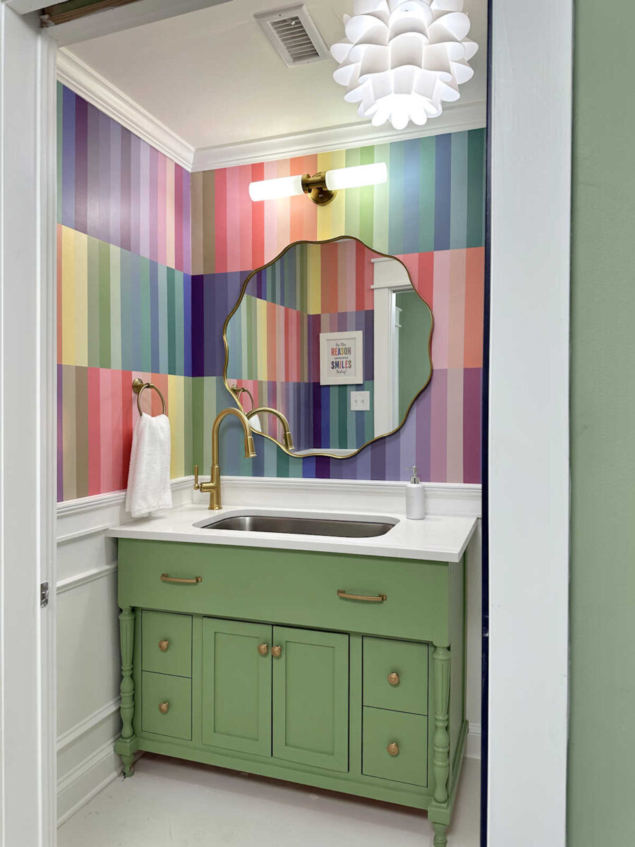 studio half bathroom - finished! (before and after) 30 studio half bathroom