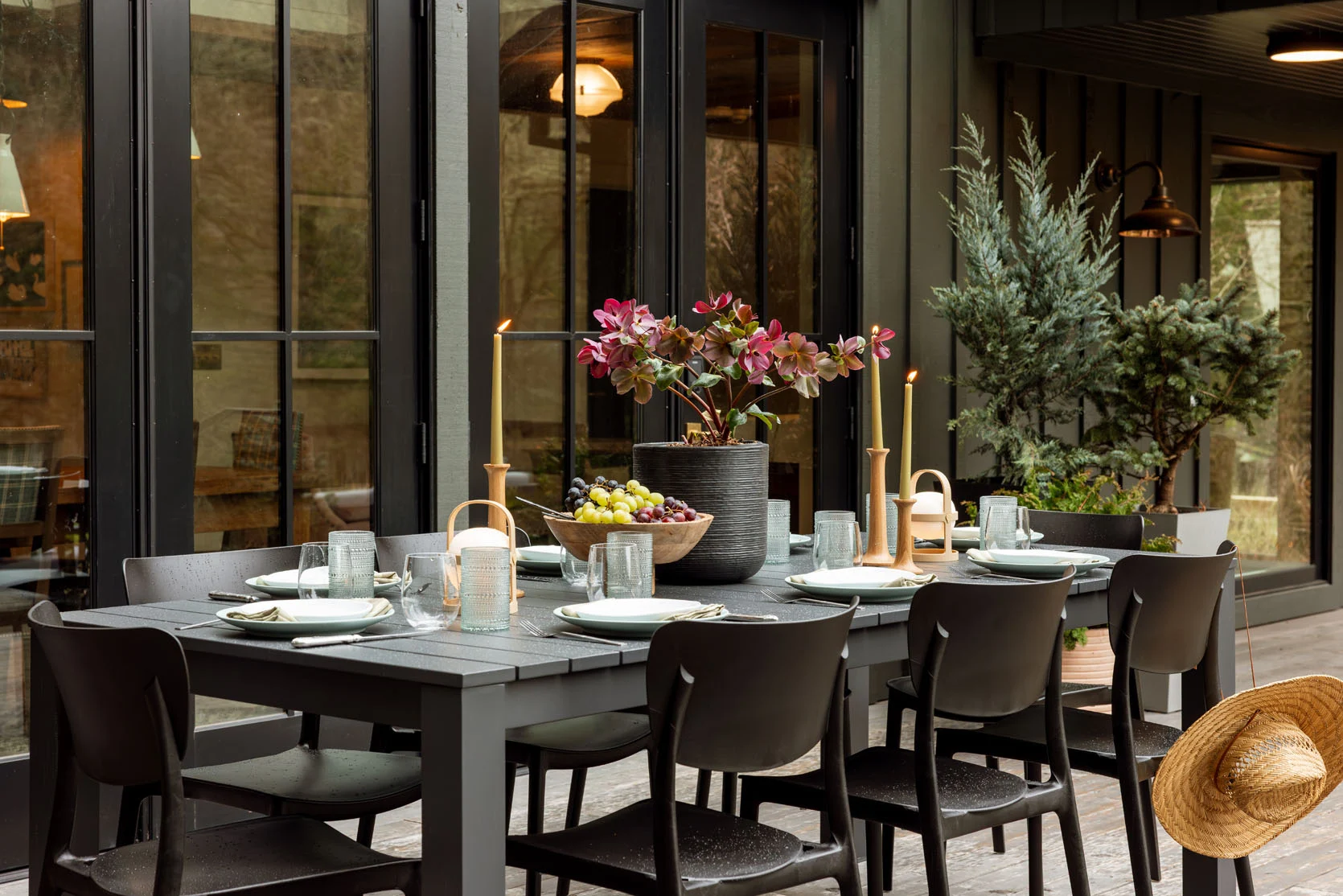 creating outdoor oasis