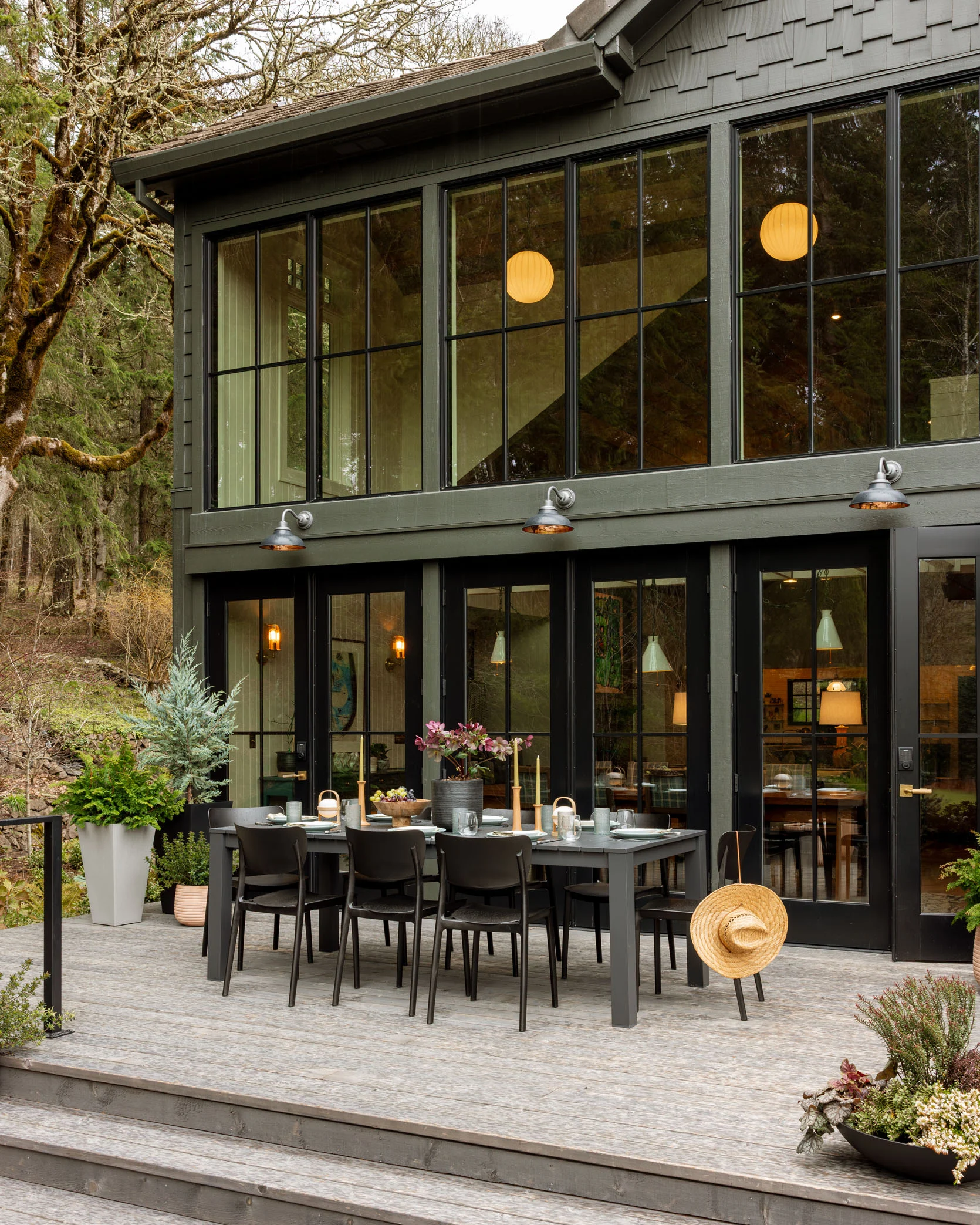 creating outdoor oasis