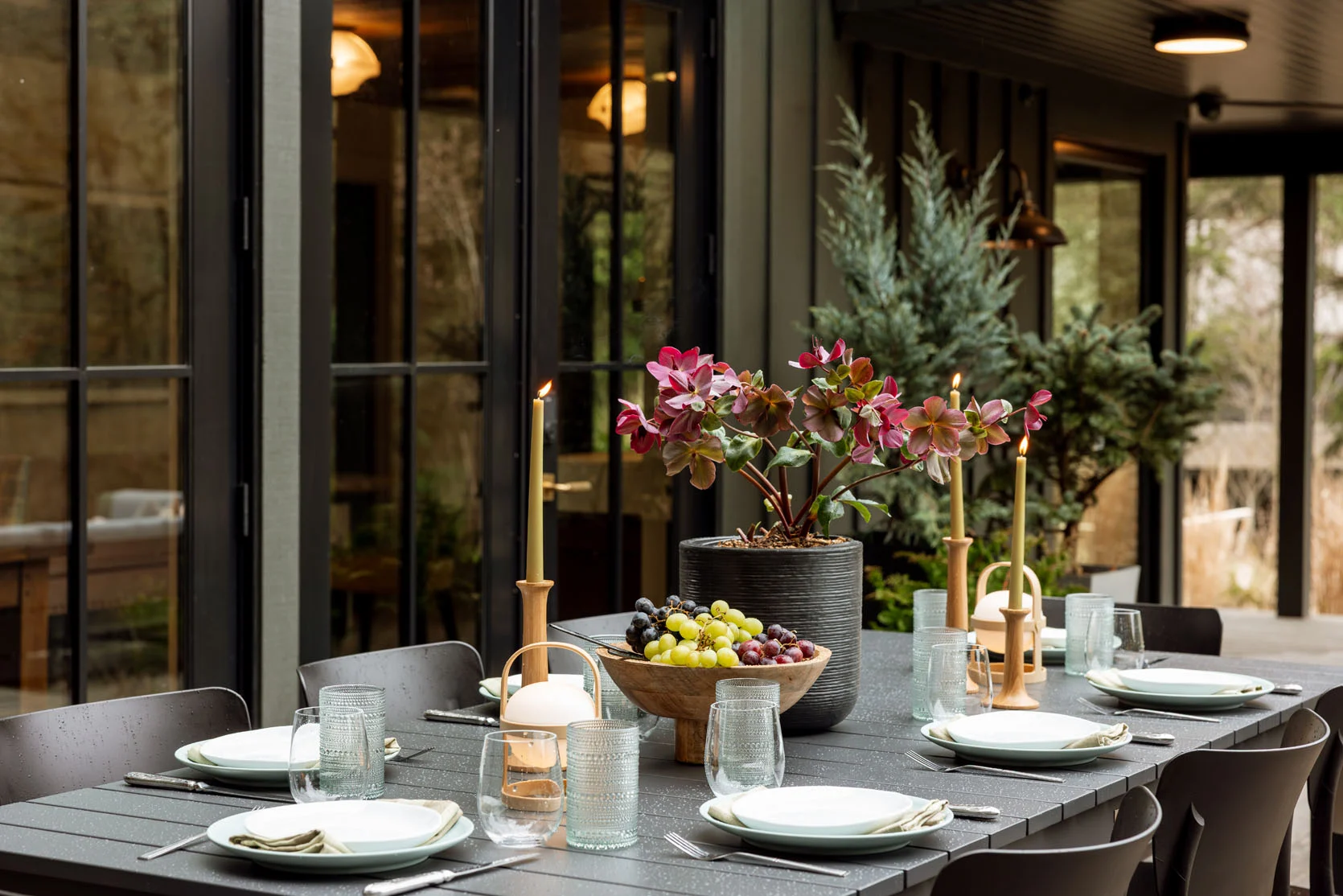 creating outdoor oasis