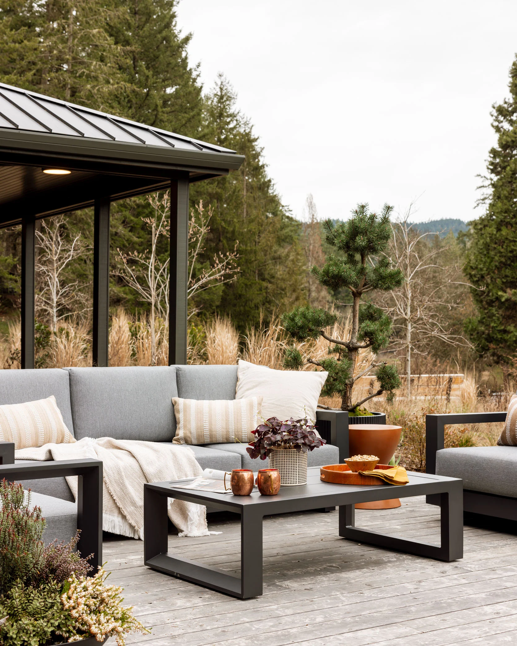 creating outdoor oasis