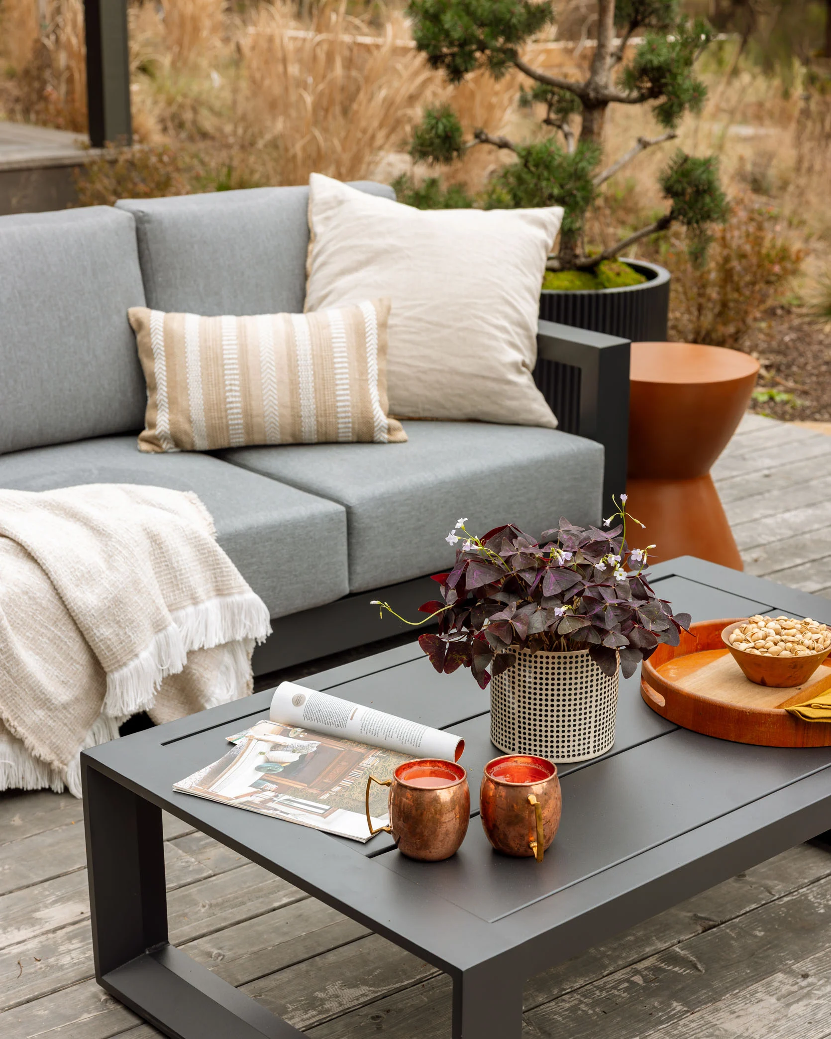 creating outdoor oasis