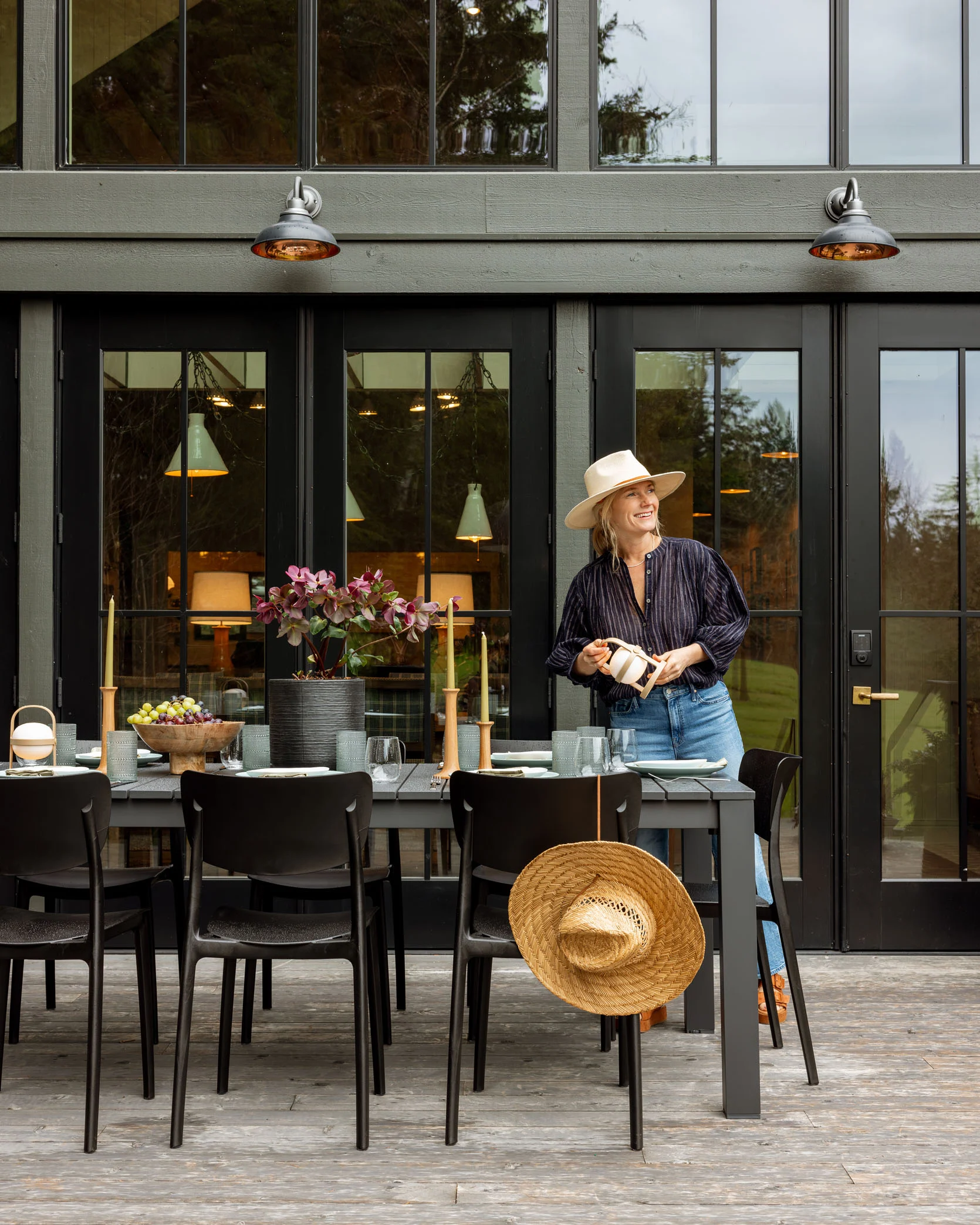 creating outdoor oasis