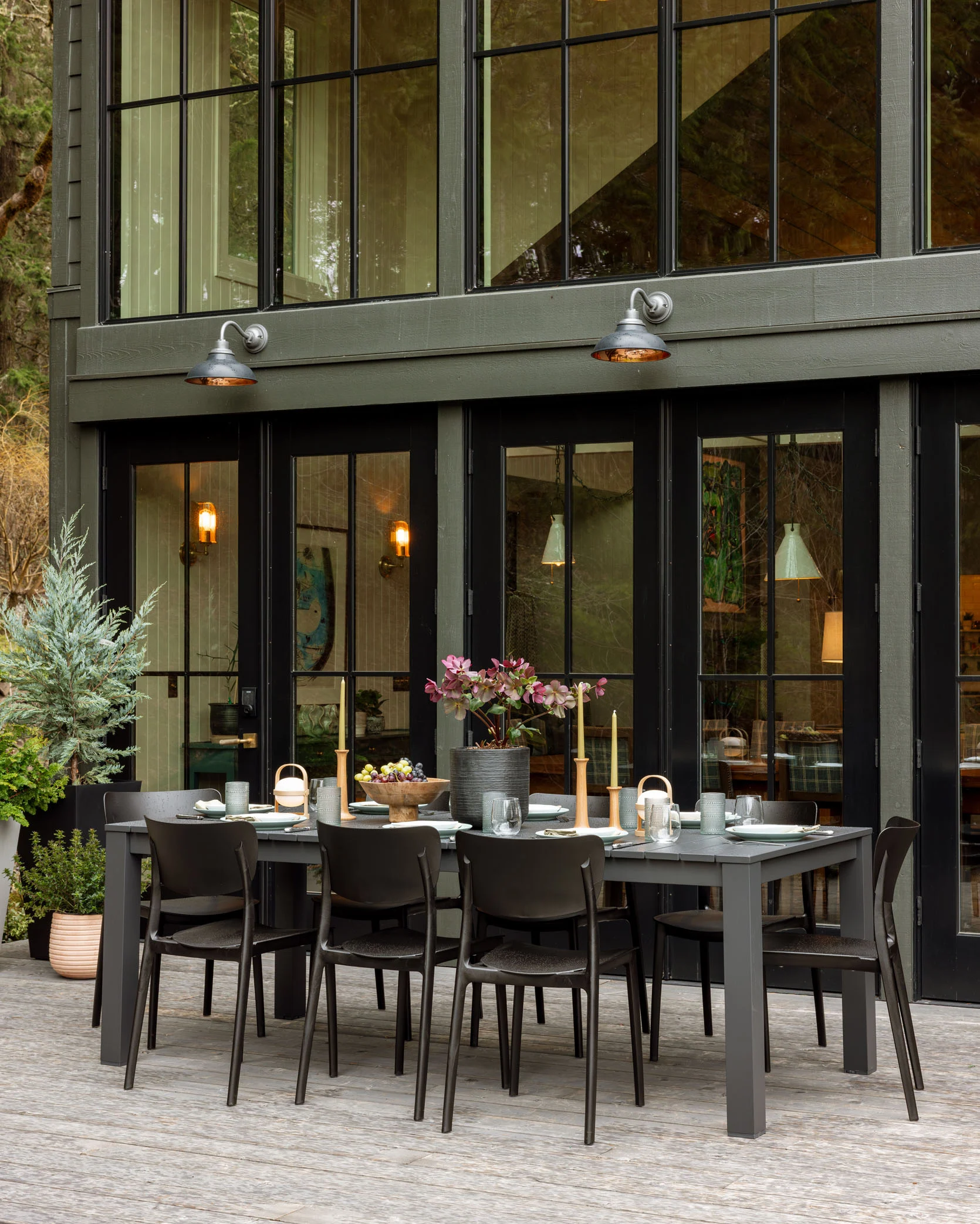 creating outdoor oasis