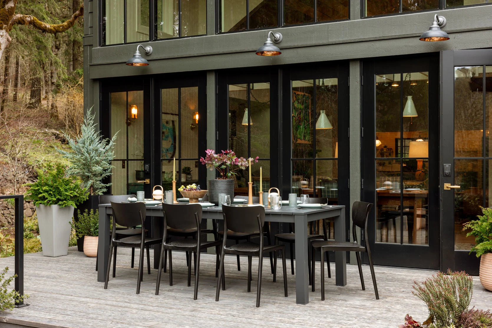 creating outdoor oasis