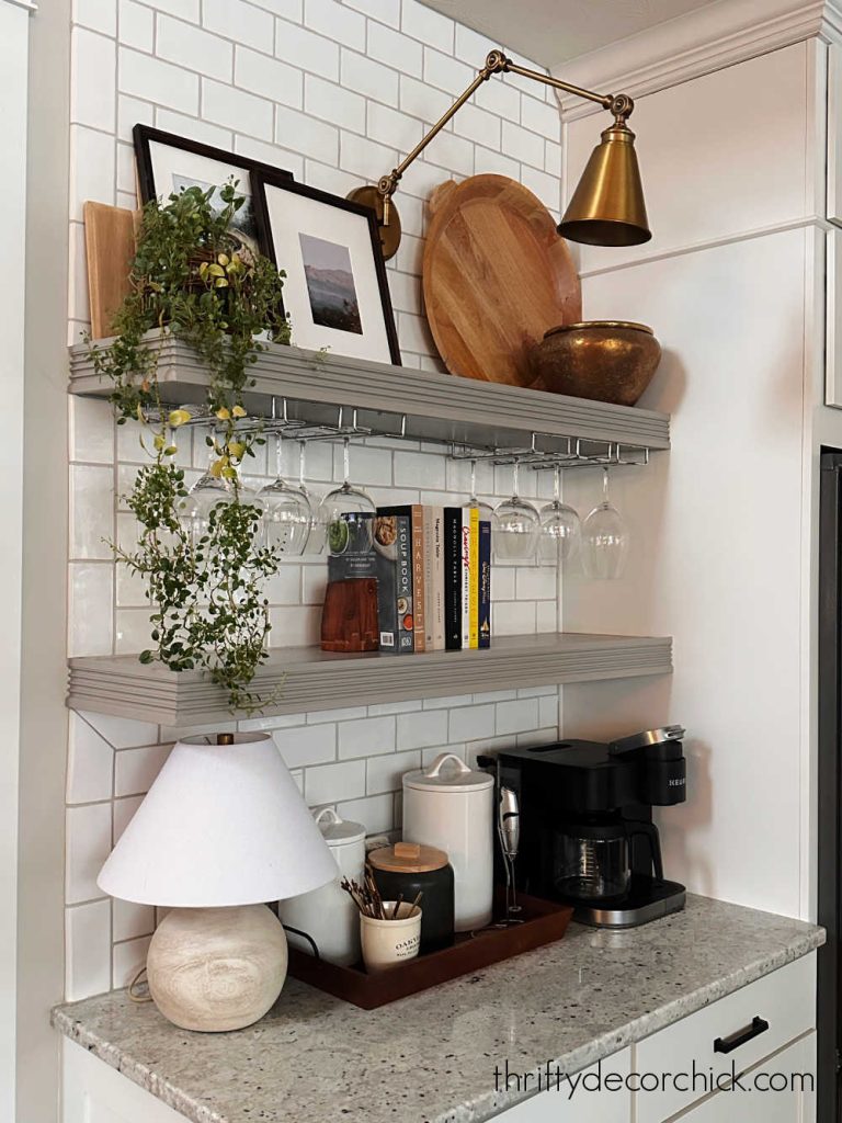 How To Easily “Paint” Your Dark Tile Grout for a Brand New Look | Thrifty Decor Chick