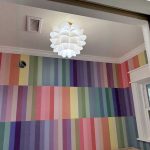 Studio Bathroom Progress – New Ceiling Light & Painted Vanity