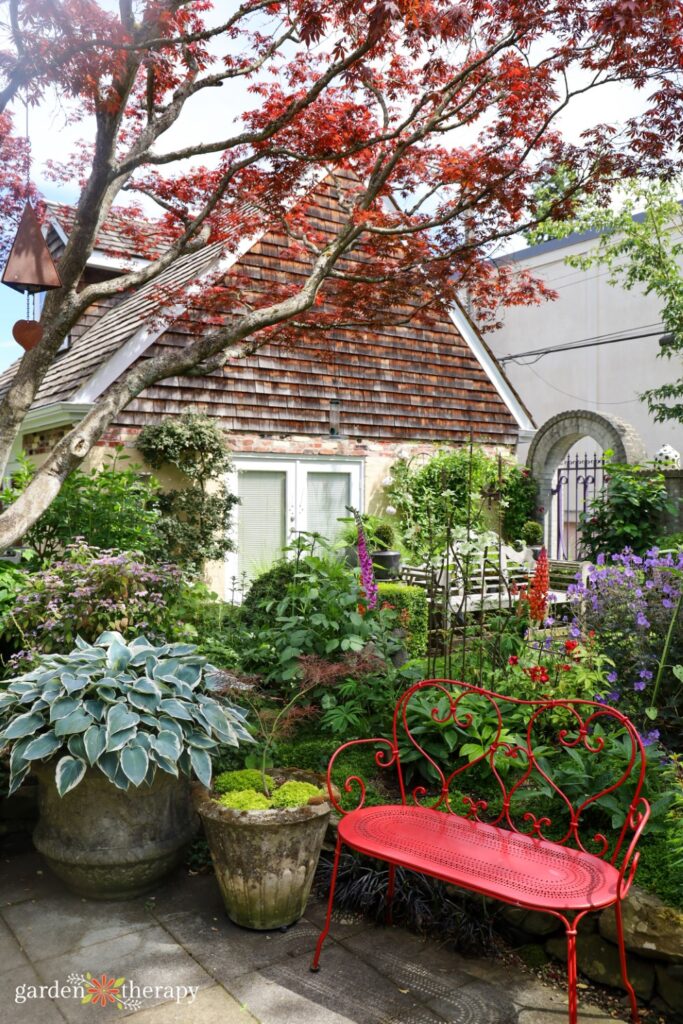 how to find your personal gardening style 6 sitting area in magazine garden