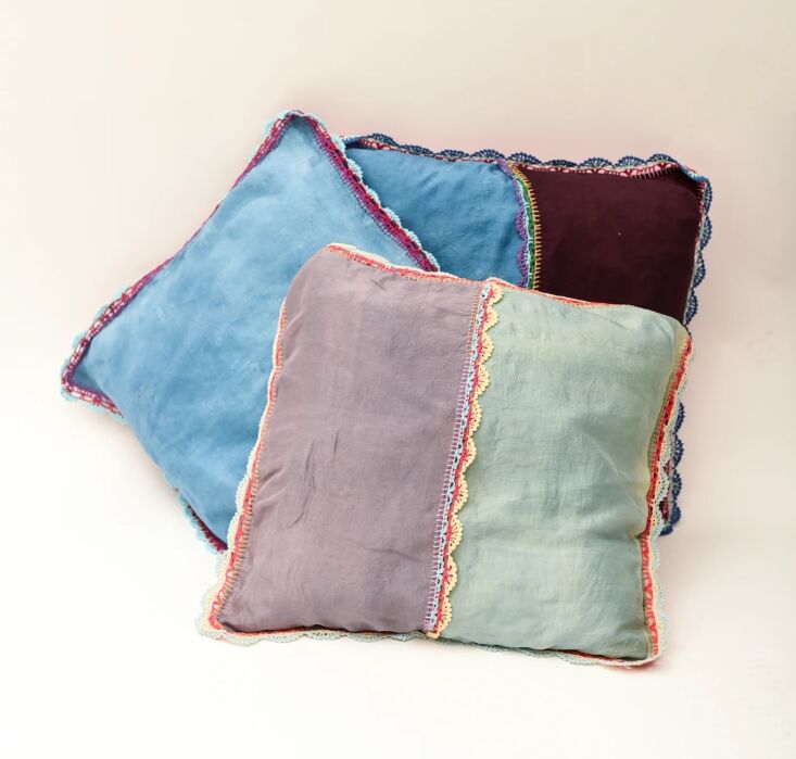 ophelia/milky blue, 45 by 45 centimeters, $161. 21