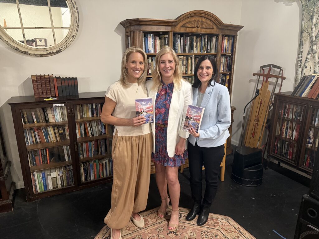 my pub day book event for the summer i found you at the next chapter, huntington, long island