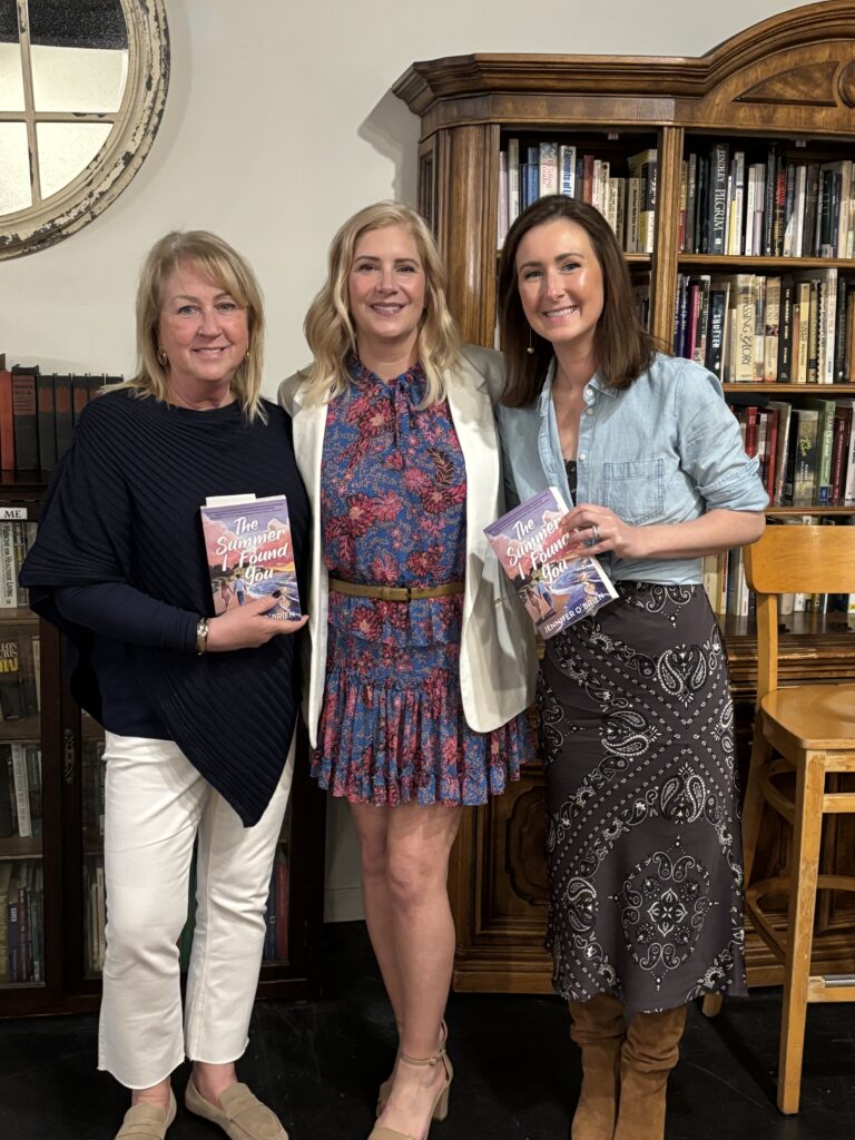 my pub day book event for the summer i found you at the next chapter, huntington, long island