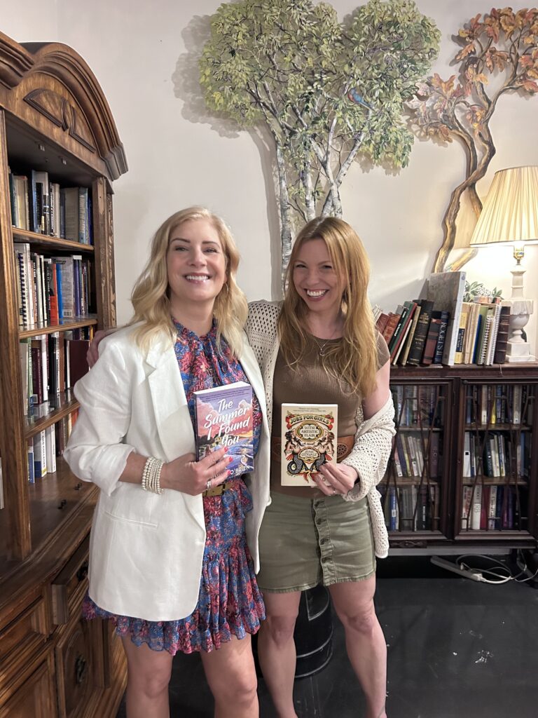 my pub day book event for the summer i found you at the next chapter, huntington, long island