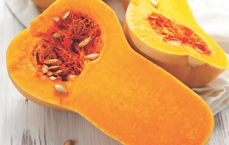 orange squash 'harrier' f1 hybrid (winter) from thompson & morgan