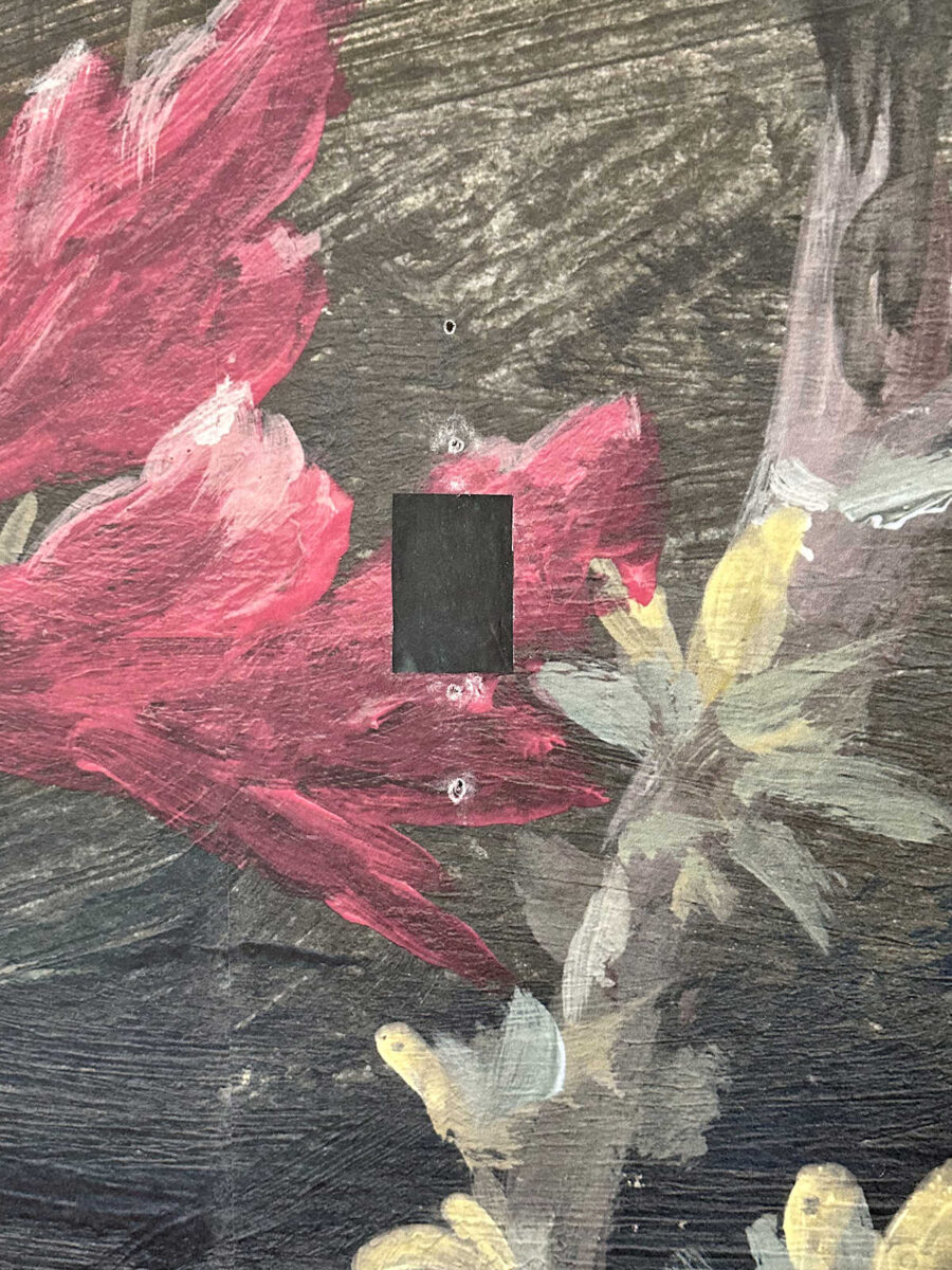 repairing holes in wallpaper (i'm amazed at how good this looks!!) 72 repairing holes in wallpaper (i'm amazed at how good this looks!!)