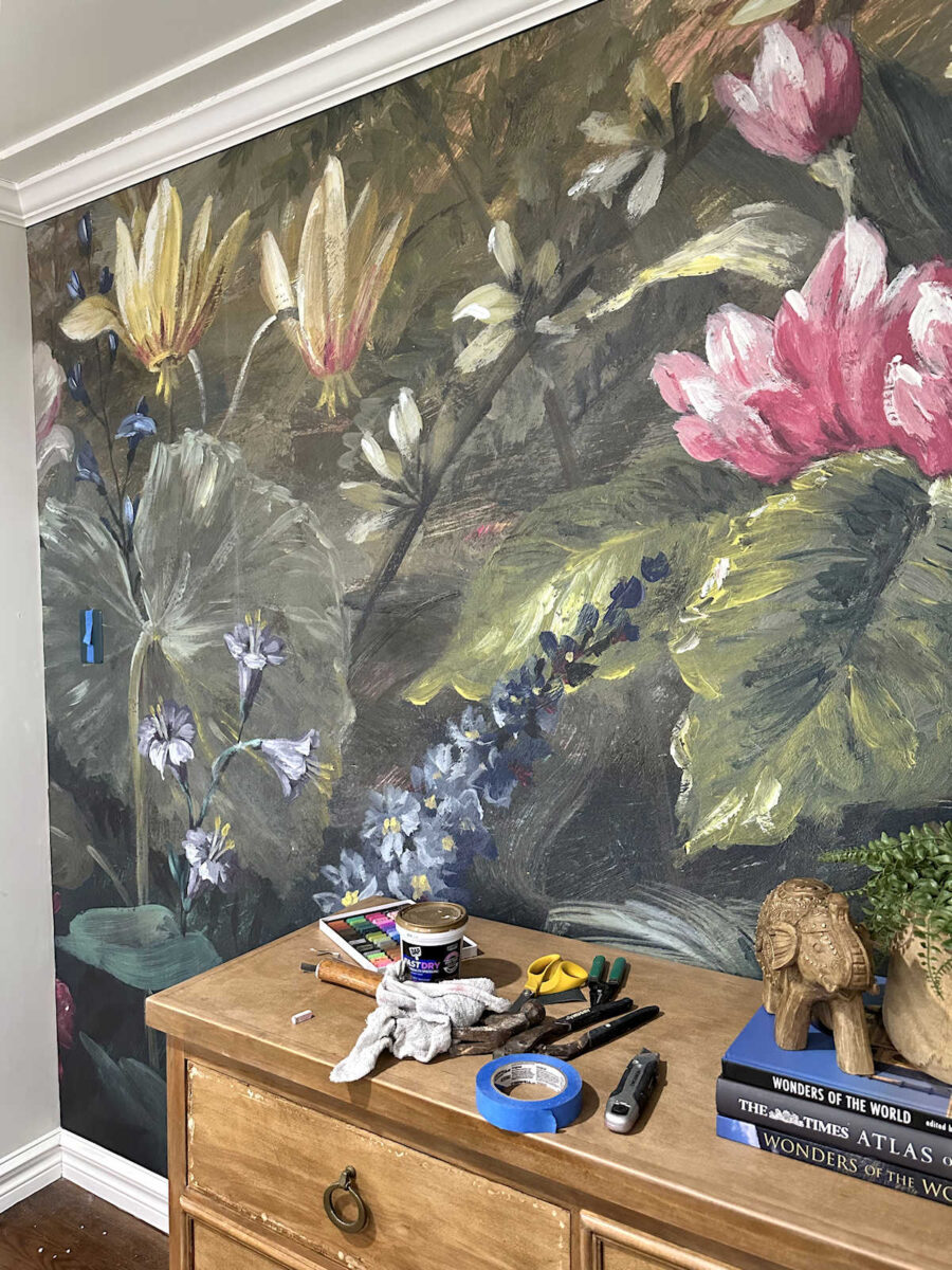 repairing holes in wallpaper (i'm amazed at how good this looks!!) 89 repairing holes in wallpaper (i'm amazed at how good this looks!!)