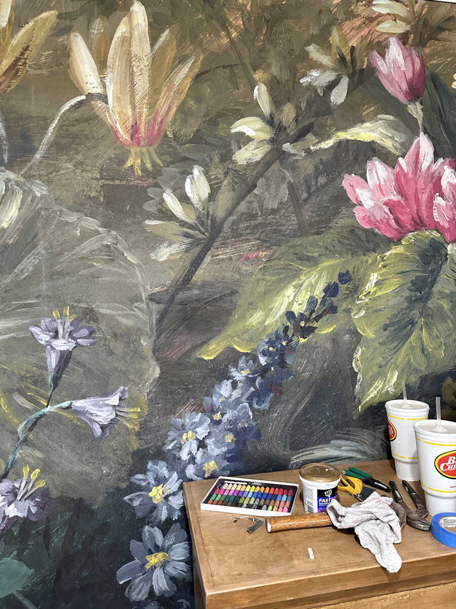 repairing holes in wallpaper (i'm amazed at how good this looks!!) 88 repairing holes in wallpaper (i'm amazed at how good this looks!!)