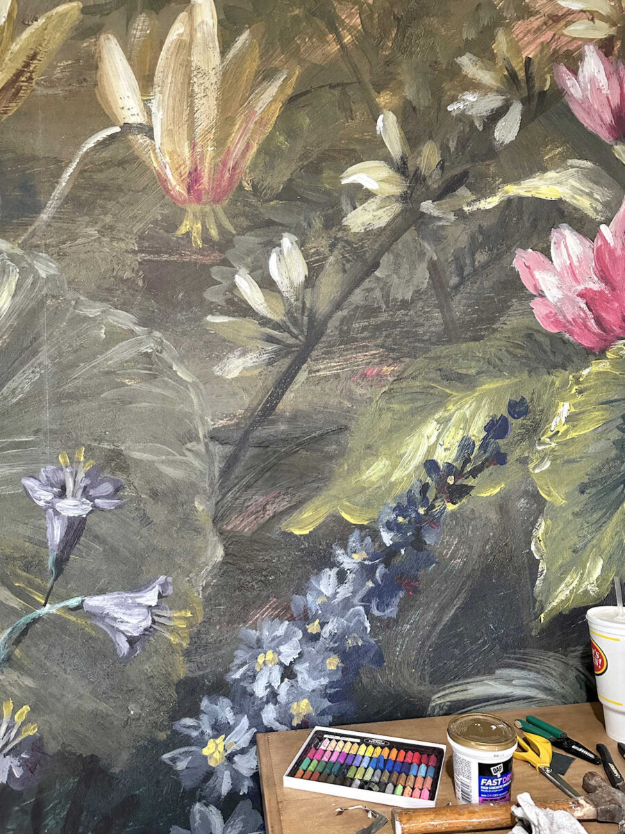 repairing holes in wallpaper (i'm amazed at how good this looks!!) 87 repairing holes in wallpaper (i'm amazed at how good this looks!!)