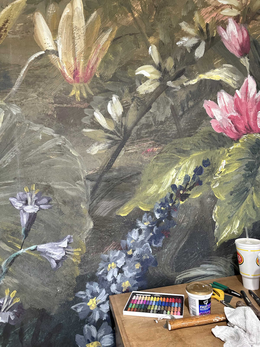 repairing holes in wallpaper (i'm amazed at how good this looks!!) 86 repairing holes in wallpaper (i'm amazed at how good this looks!!)