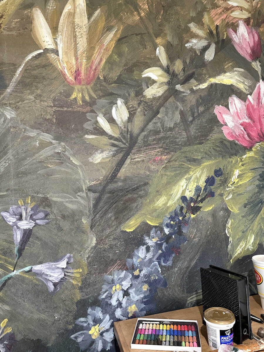 repairing holes in wallpaper (i'm amazed at how good this looks!!) 85 repairing holes in wallpaper (i'm amazed at how good this looks!!)