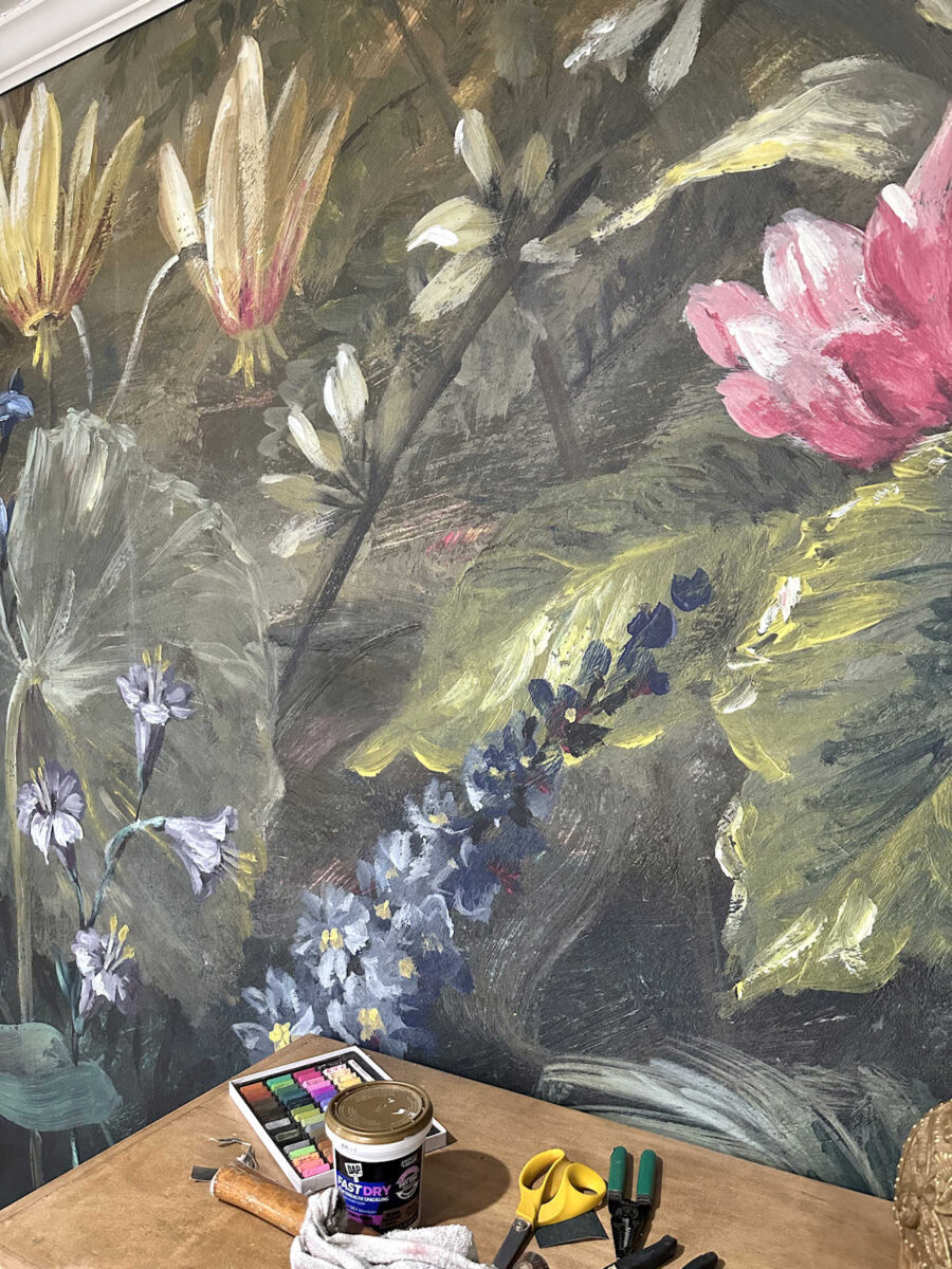 repairing holes in wallpaper (i'm amazed at how good this looks!!) 90 repairing holes in wallpaper (i'm amazed at how good this looks!!)