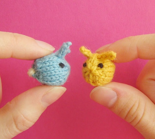 10 micro toy free knitting patterns ⋆ bright stuffs