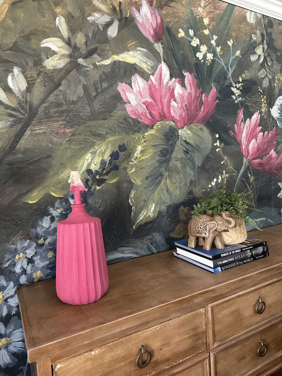 lamp makeover using soft art pastels (the art medium)