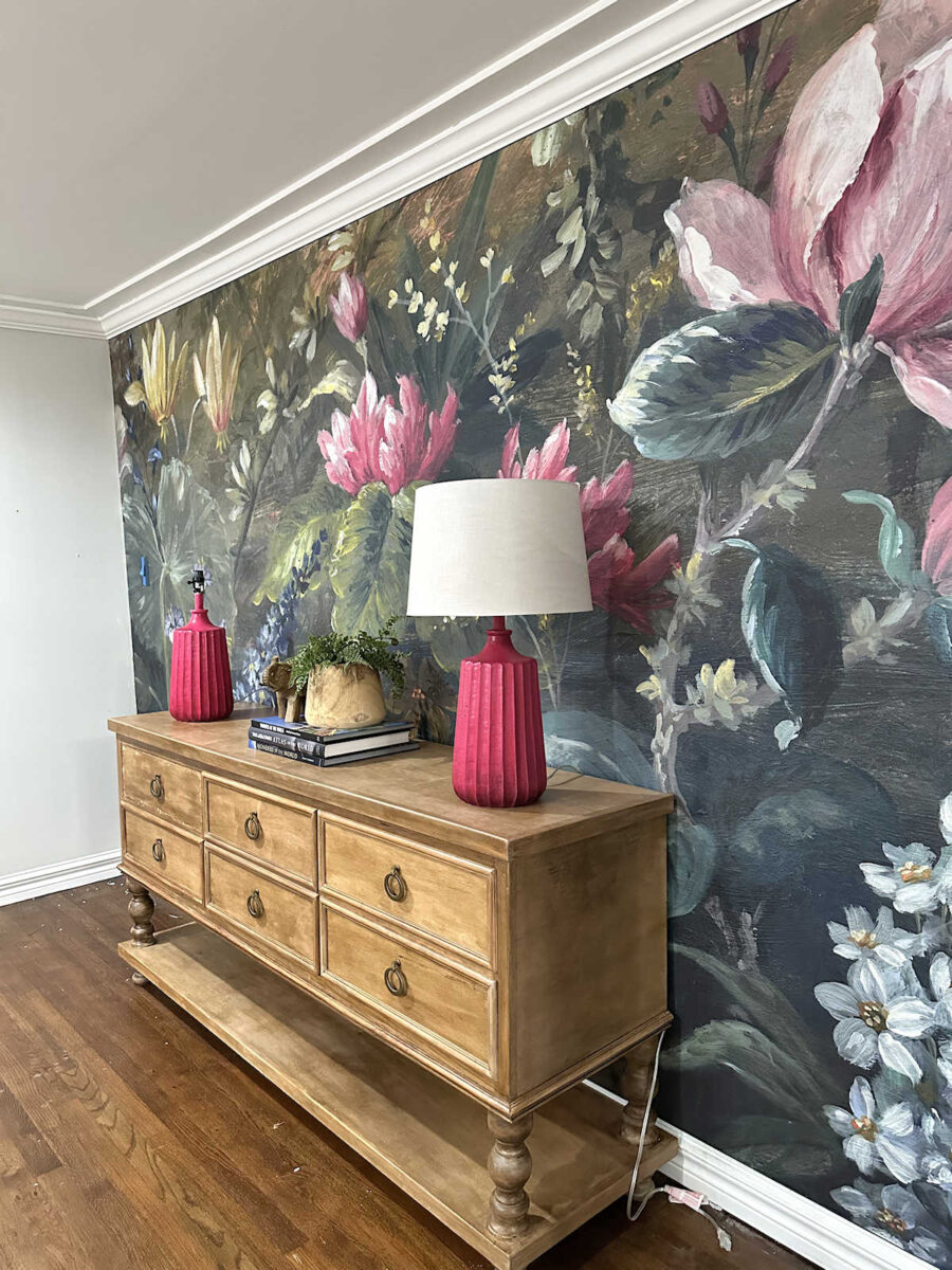 lamp makeover using soft art pastels (the art medium)