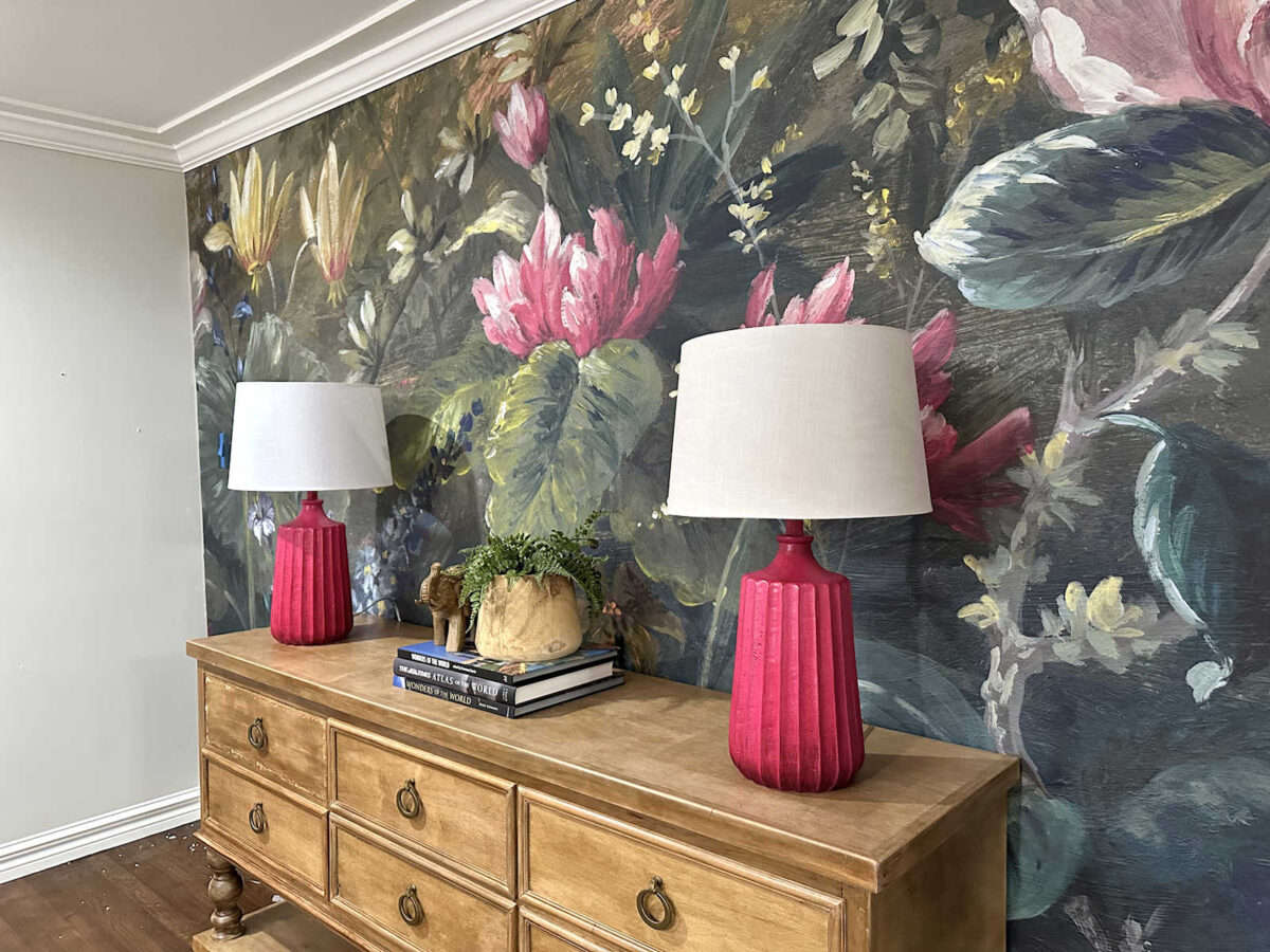 lamp makeover using soft art pastels (the art medium)