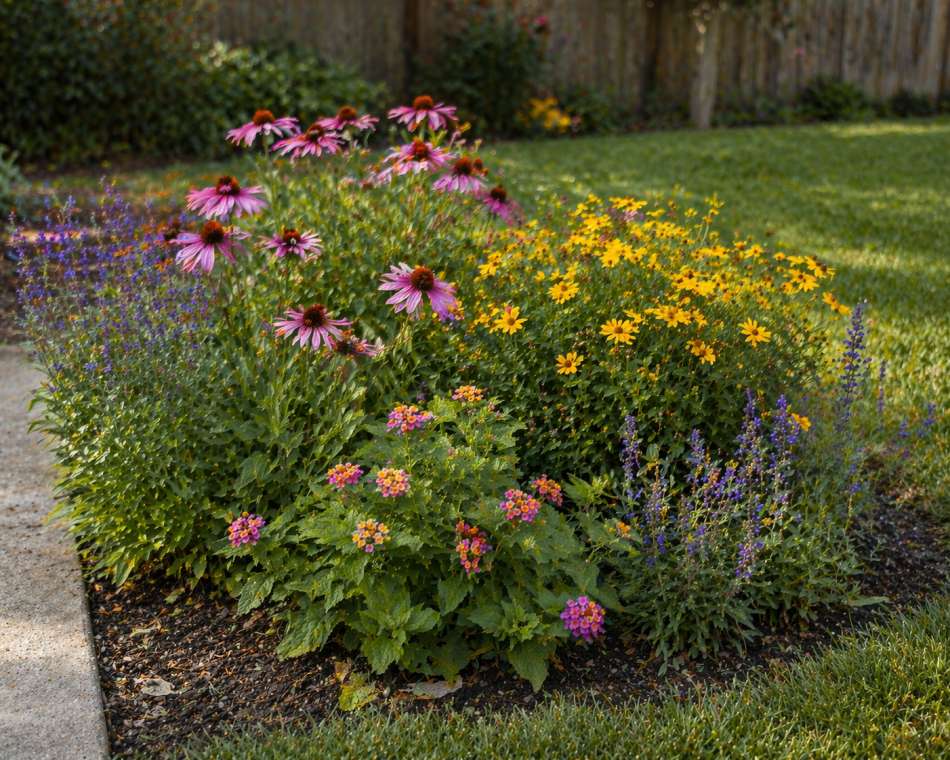 20 Best Low Maintenance Front Flower Bed Ideas
