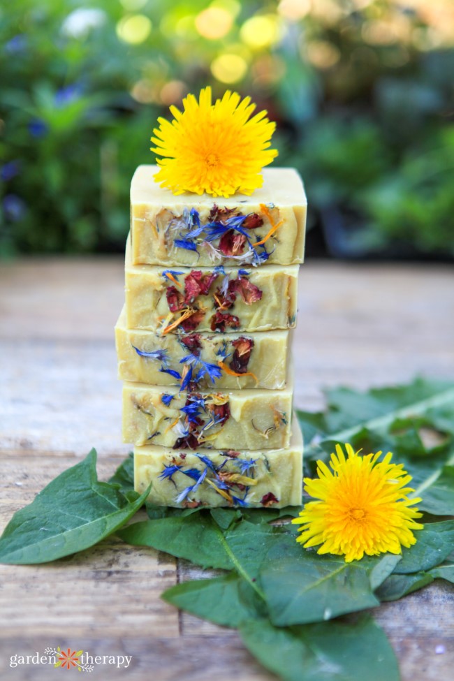 Wildflower Soap (Cold Process Recipe)
