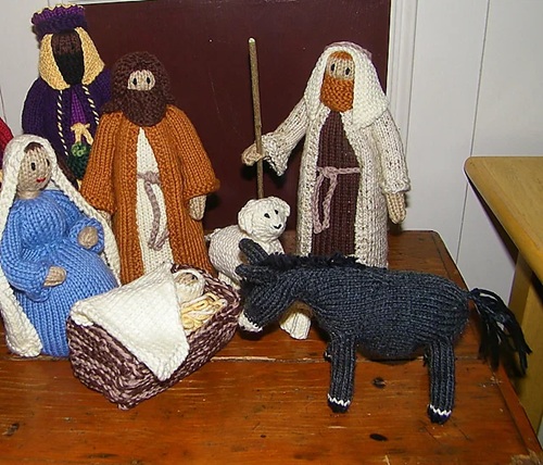 7 nativity toys free knitting patterns ⋆ bright stuffs