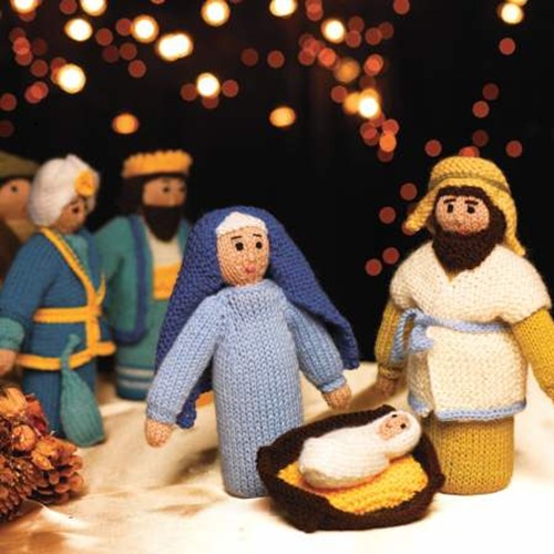 7 nativity toys free knitting patterns ⋆ bright stuffs