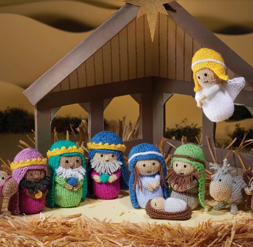 7 nativity toys free knitting patterns ⋆ bright stuffs