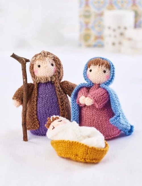 7 nativity toys free knitting patterns ⋆ bright stuffs