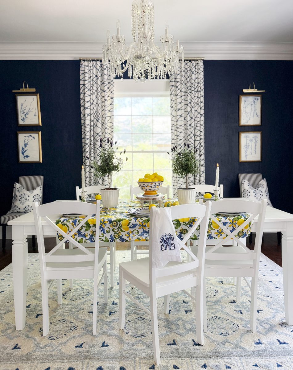 Amalfi Coast Italian Inspired Table Setting