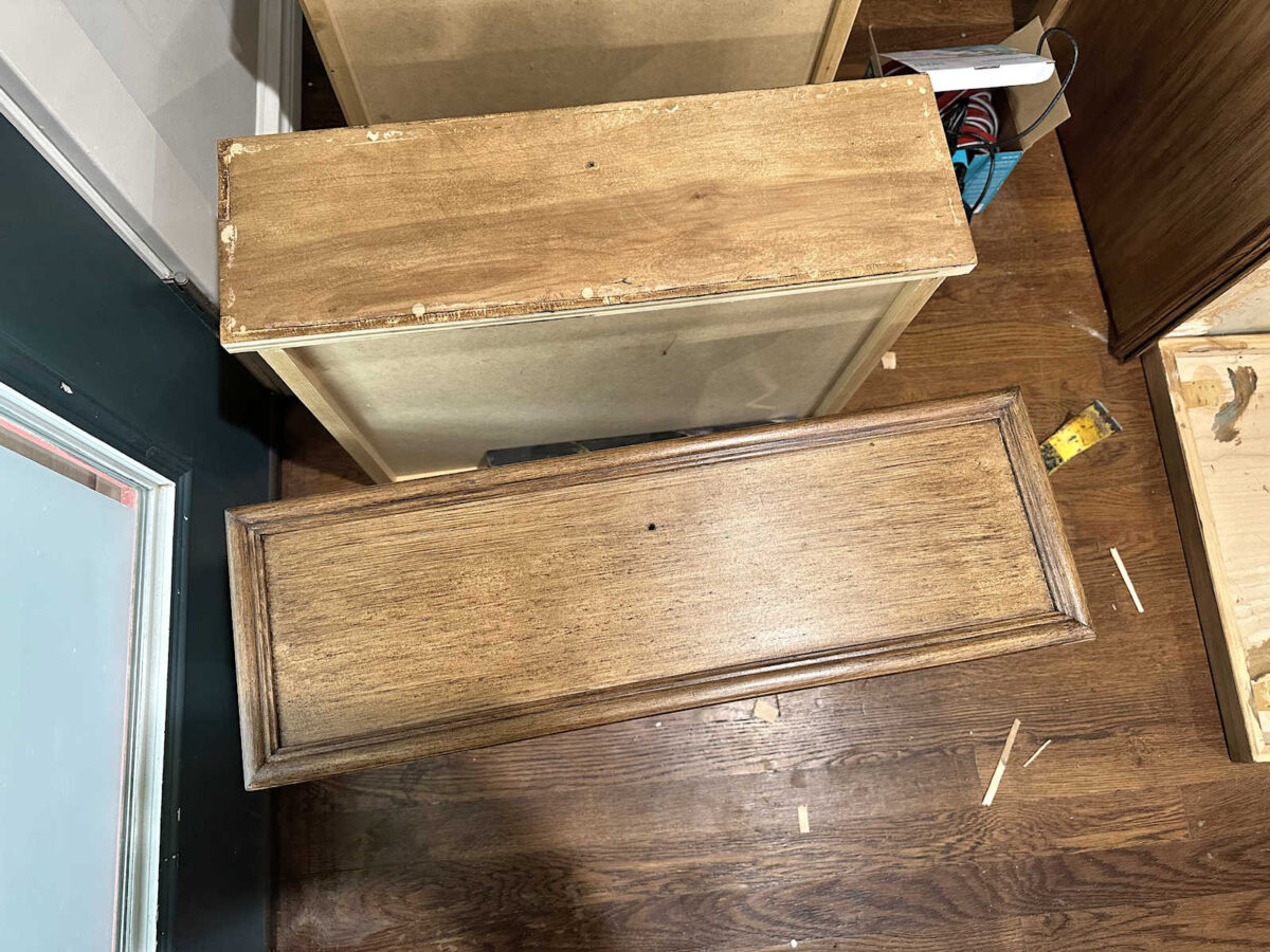 i'm giving gel stain another chance