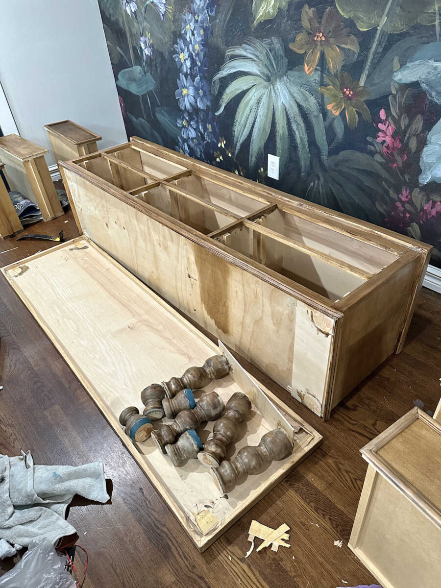 i'm giving gel stain another chance