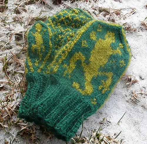6 creative lizards free knitting patterns ⋆ bright stuffs