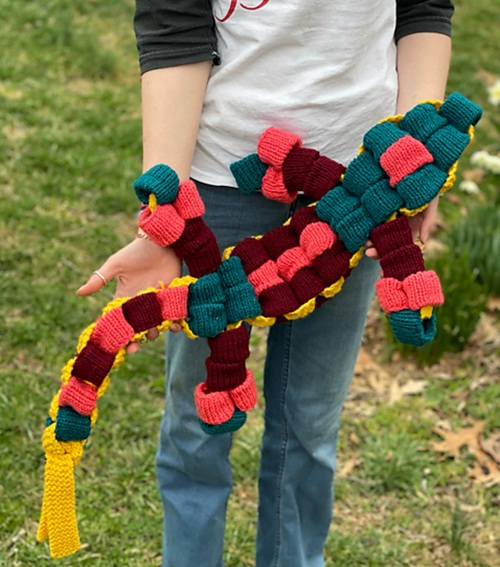 6 creative lizards free knitting patterns ⋆ bright stuffs