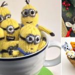 10 Group of Pocket Toys Free Knitting Patterns ⋆ Bright Stuffs