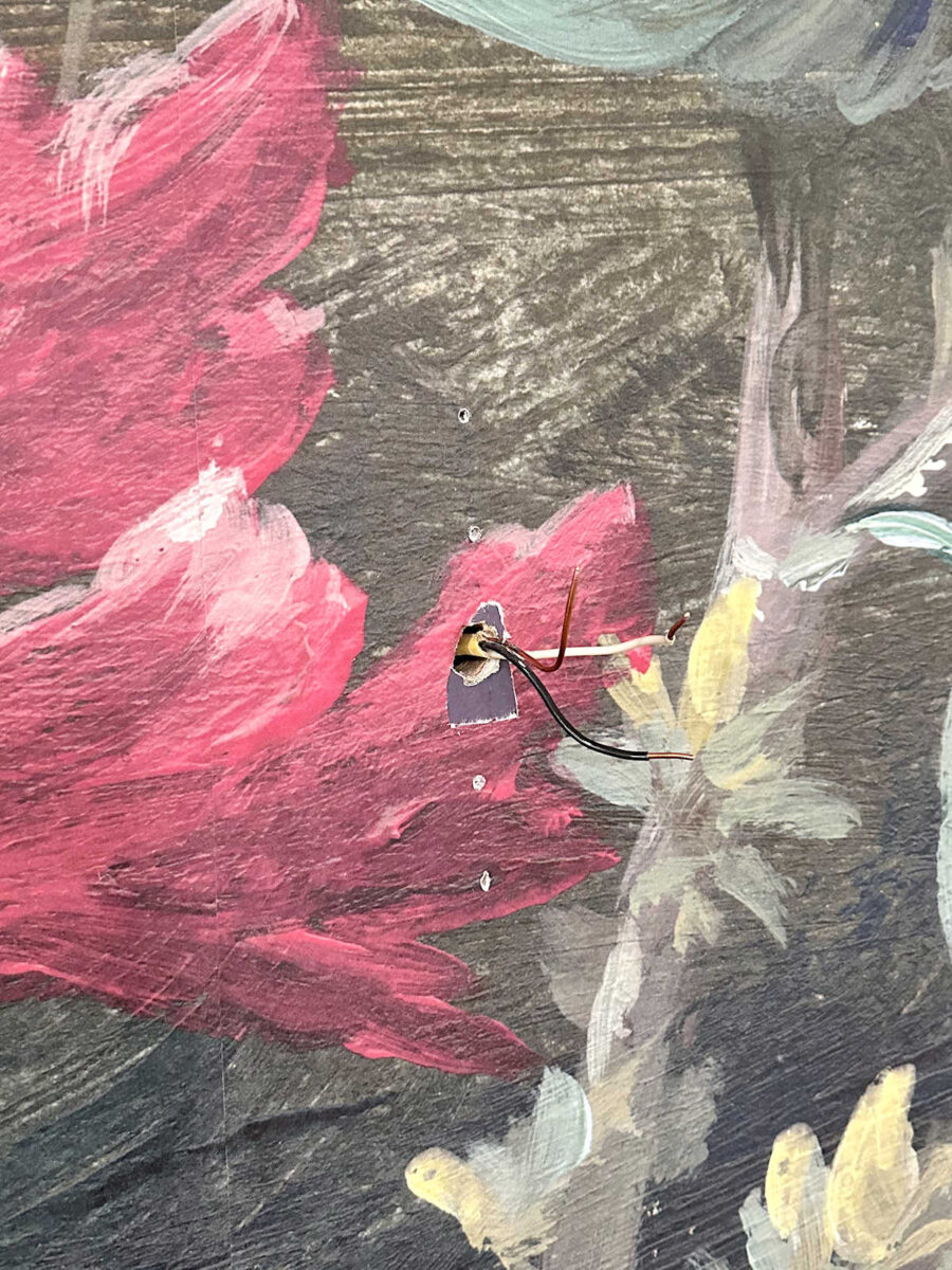 repairing holes in wallpaper (i'm amazed at how good this looks!!) 67 repairing holes in wallpaper (i'm amazed at how good this looks!!)