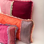 Supernaturae plant-dyed silk caftans and cushions Supernaturae plant-dyed silk caftans and cushions