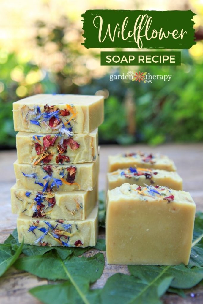 wildflower cold process soap recipe