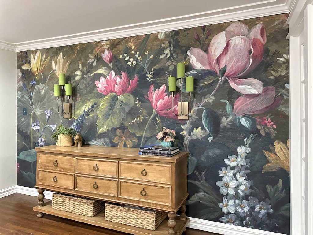 Repairing Holes In Wallpaper (I’m Amazed At How Good This Looks!!)